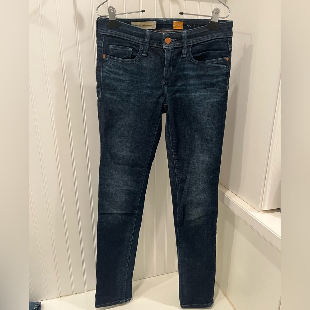 Pilcro Dark Indigo Women's Skinny Jeans